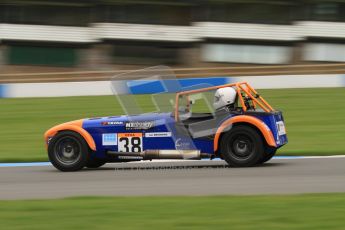© Octane Photographic Ltd. Motors TV day – Donington Park, Saturday 31st March 2012. Caterham Graduates - Mega and Classic classes. Digital ref : 0267lw7d8204