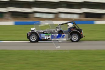 © Octane Photographic Ltd. Motors TV day – Donington Park, Saturday 31st March 2012. Caterham Graduates - Mega and Classic classes. Digital ref : 0267lw7d8217