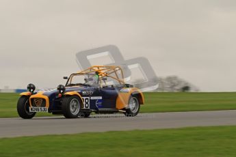 © Octane Photographic Ltd. Motors TV day – Donington Park, Saturday 31st March 2012. Caterham Graduates - Mega and Classic classes. Digital ref : 0267lw7d8231