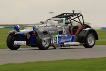 © Octane Photographic Ltd. Motors TV day – Donington Park, Saturday 31st March 2012. Caterham Graduates - Mega and Classic classes. Digital ref : 0267lw7d8258