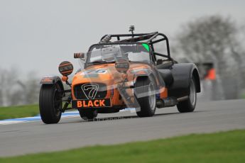 © Octane Photographic Ltd. Motors TV day – Donington Park, Saturday 31st March 2012. Caterham Graduates - Mega and Classic classes. Digital ref : 0267lw7d8266