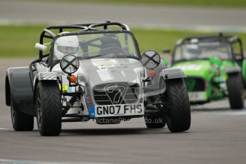 © Octane Photographic Ltd. Motors TV day – Donington Park, Saturday 31st March 2012. Caterham Graduates – Super and Sigma classes. Digital ref : 0269cb1d0238