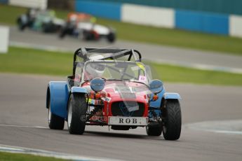 © Octane Photographic Ltd. Motors TV day – Donington Park, Saturday 31st March 2012. Caterham Graduates – Super and Sigma classes. Digital ref : 0269cb1d0244
