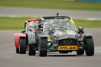 © Octane Photographic Ltd. Motors TV day – Donington Park, Saturday 31st March 2012. Caterham Graduates – Super and Sigma classes. Digital ref : 0269cb1d0252