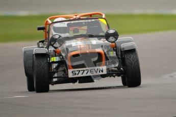 © Octane Photographic Ltd. Motors TV day – Donington Park, Saturday 31st March 2012. Caterham Graduates – Super and Sigma classes. Digital ref : 0269cb1d0262