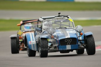 © Octane Photographic Ltd. Motors TV day – Donington Park, Saturday 31st March 2012. Caterham Graduates – Super and Sigma classes. Digital ref : 0269cb1d0264