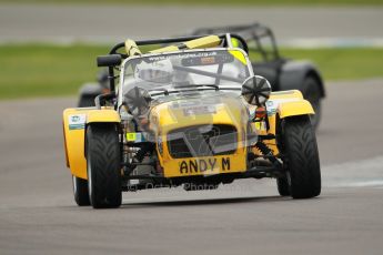 © Octane Photographic Ltd. Motors TV day – Donington Park, Saturday 31st March 2012. Caterham Graduates – Super and Sigma classes. Digital ref : 0269cb1d0267