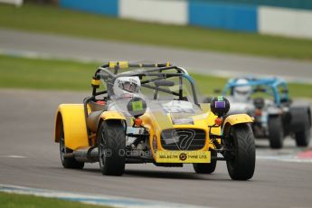 © Octane Photographic Ltd. Motors TV day – Donington Park, Saturday 31st March 2012. Caterham Graduates – Super and Sigma classes. Digital ref : 0269cb1d0283