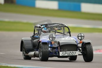 © Octane Photographic Ltd. Motors TV day – Donington Park, Saturday 31st March 2012. Caterham Graduates – Super and Sigma classes. Digital ref : 0269cb1d0298