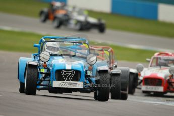 © Octane Photographic Ltd. Motors TV day – Donington Park, Saturday 31st March 2012. Caterham Graduates – Super and Sigma classes. Digital ref : 0269cb1d0313
