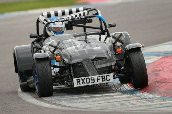 © Octane Photographic Ltd. Motors TV day – Donington Park, Saturday 31st March 2012. Caterham Graduates – Super and Sigma classes. Digital ref : 0269cb1d0374