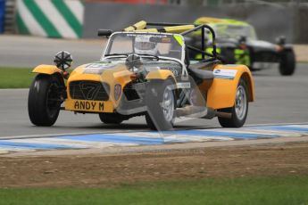 © Octane Photographic Ltd. Motors TV day – Donington Park, Saturday 31st March 2012. Caterham Graduates – Super and Sigma classes. Digital ref : 0269lw7d8735