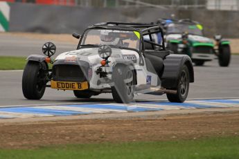 © Octane Photographic Ltd. Motors TV day – Donington Park, Saturday 31st March 2012. Caterham Graduates – Super and Sigma classes. Digital ref : 0269lw7d8739