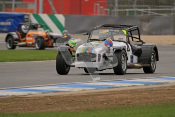 © Octane Photographic Ltd. Motors TV day – Donington Park, Saturday 31st March 2012. Caterham Graduates – Super and Sigma classes. Digital ref : 0269lw7d8755