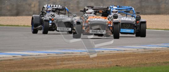 © Octane Photographic Ltd. Motors TV day – Donington Park, Saturday 31st March 2012. Caterham Graduates – Super and Sigma classes. Digital ref : 0269lw7d8757