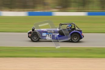 © Octane Photographic Ltd. Motors TV day – Donington Park,  Saturday 31st March 2012. Caterham Graduates – Super and Sigma classes. Digital ref : 0269lw7d8864
