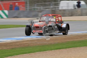 © Octane Photographic Ltd. Motors TV day – Donington Park, Saturday 31st March 2012. Caterham Graduates – Super and Sigma classes. Digital ref : 0269lw7d8879