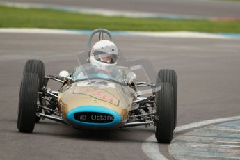 © Octane Photographic Ltd. Motors TV day – Donington Park, Saturday 31st March 2012. Formula Junior 2nd session, Francesco Baldanza - Lotus 22. Digital ref : 0268cb1d0033