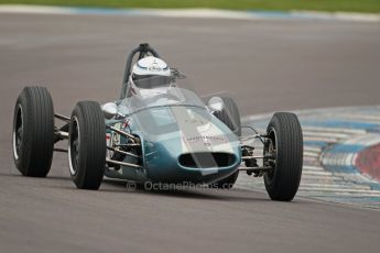 © Octane Photographic Ltd. Motors TV day – Donington Park,  Saturday 31st March 2012. Formula Junior 2nd session, Jonathan Hughes - Brabham BT6. Digital ref : 0268cb1d0049