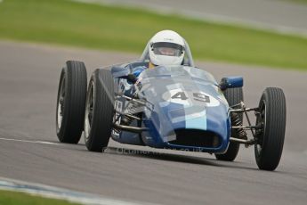 © Octane Photographic Ltd. Motors TV day – Donington Park, Saturday 31st March 2012. Formula Junior 2nd session, Phoebe Rolt - Elva 200. Digital ref : 0268cb1d0083