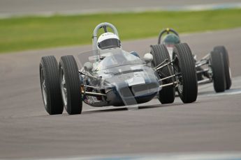 © Octane Photographic Ltd. Motors TV day – Donington Park, Saturday 31st March 2012. Formula Junior 2nd session, Chris Drake - Elva 300. Digital ref : 0268cb1d0149