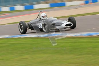 © Octane Photographic Ltd. Motors TV day – Donington Park, Saturday 31st March 2012. Formula Junior 2nd session, Steve Jones - Cooper T67. Digital ref : 0268cb7d6295