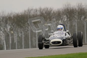 © Octane Photographic Ltd. Motors TV day – Donington Park,  Saturday 31st March 2012. Formula Junior 2nd session, Andrew Turvey - Lola Mk.5A. Digital ref : 0268lw7d8310