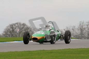 © Octane Photographic Ltd. Motors TV day – Donington Park, Saturday 31st March 2012. Formula Junior 2nd session, Alex Morton - Ausper T3. Digital ref : 0268lw7d8388
