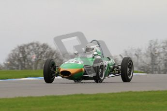 © Octane Photographic Ltd. Motors TV day – Donington Park,  Saturday 31st March 2012. Formula Junior 2nd session, Alex Morton - Ausper T3. Digital ref : 0268lw7d8388