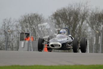 © Octane Photographic Ltd. Motors TV day – Donington Park,  Saturday 31st March 2012. Formula Junior 2nd session, Andrew Turvey - Lola Mk.5A. Digital ref : 0268lw7d8433