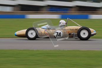 © Octane Photographic Ltd. Motors TV day – Donington Park,  Saturday 31st March 2012. Formula Junior 2nd session, Francesco Baldanza - Lotus 22. Digital ref : 0268lw7d8505