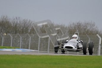 © Octane Photographic Ltd. Motors TV day – Donington Park, Saturday 31st March 2012. Formula Junior 2nd session, Steve Jones - Cooper T67. Digital ref : 0268lw7d8617