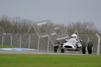 © Octane Photographic Ltd. Motors TV day – Donington Park,  Saturday 31st March 2012. Formula Junior 2nd session, Steve Jones - Cooper T67. Digital ref : 0268lw7d8617