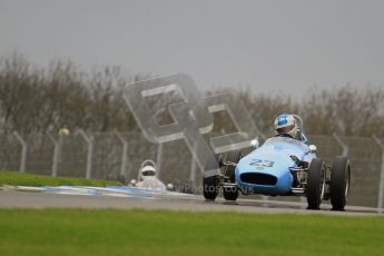 © Octane Photographic Ltd. Motors TV day – Donington Park,  Saturday 31st March 2012. Formula Junior 2nd session, Keith Roach - Condor SII. Digital ref : 0268lw7d8639