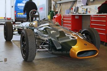 © Octane Photographic Ltd. Motors TV day – Donington Park,  Saturday 31st March 2012 BT6. Formula Junior Free practice, John Truslove - Brabham. Digital ref : 0264cb1d8891