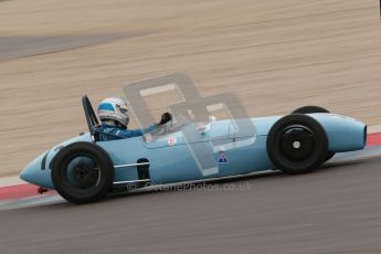 © Octane Photographic Ltd. Motors TV day – Donington Park,  Saturday 31st March 2012. Formula Junior Free practice, Stuart Roach - Alexis Mk.2. Digital ref : 0264cb1d8944