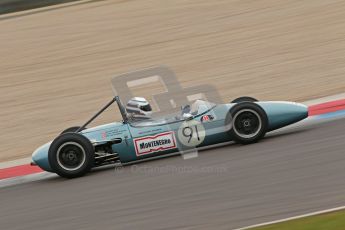 © Octane Photographic Ltd. Motors TV day – Donington Park,  Saturday 31st March 2012. Formula Junior Free practice, Jonathan Hughes - Brabham BT6. Digital ref : 0264cb1d8967