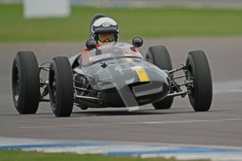 © Octane Photographic Ltd. Motors TV day – Donington Park,  Saturday 31st March 2012. Formula Junior Free practice, Denis Welch - Lotus 22. Digital ref : 0264cb7d5482