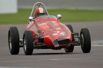 © Octane Photographic Ltd. Motors TV day – Donington Park,  Saturday 31st March 2012. Formula Junior Free practice, Michael Waller - PM Poggi. Digital ref : 0264cb7d5541