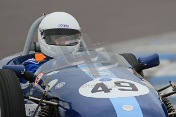 © Octane Photographic Ltd. Motors TV day – Donington Park,  Saturday 31st March 2012. Formula Junior Free practice, Phoebe Rolt - Elva 200. Digital ref : 0264cb7d5610