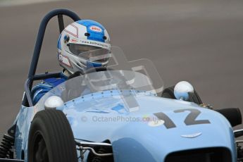© Octane Photographic Ltd. Motors TV day – Donington Park,  Saturday 31st March 2012. Formula Junior Free practice, Stuart Roach - Alexis Mk.2. Digital ref : 0264cb7d5614