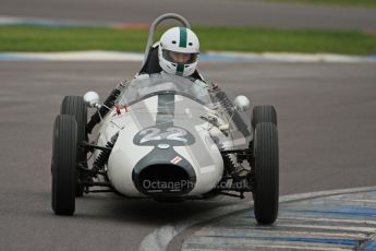 © Octane Photographic Ltd. Motors TV day – Donington Park,  Saturday 31st March 2012. Formula Junior Free practice, Justin Fleming - Elva 100. Digital ref : 0264cb7d5637