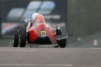 © Octane Photographic Ltd. Motors TV day – Donington Park,  Saturday 31st March 2012. Formula Junior Free practice, Pat Barford - EFAC Stanuellini. Digital ref : 0264cb7d5662