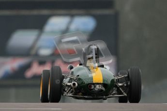 © Octane Photographic Ltd. Motors TV day – Donington Park,  Saturday 31st March 2012. Formula Junior Free practice, Peter Anstiss - Lotus 20/22. Digital ref : 0264cb7d5673