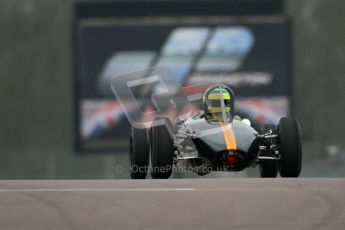 © Octane Photographic Ltd. Motors TV day – Donington Park,  Saturday 31st March 2012. Formula Junior Free practice, John Truslove - Brabham BT6. Digital ref : 0264cb7d5697