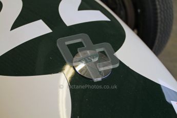 © Octane Photographic Ltd. Motors TV day – Donington Park,  Saturday 31st March 2012. Formula Junior Free practice, Justin Fleming - Elva 100. Digital ref : 0264lw7d6478