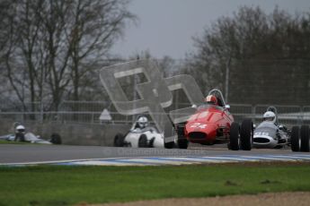 © Octane Photographic Ltd. Motors TV day – Donington Park,  Saturday 31st March 2012. Formula Junior Free practice, Michael Waller - PM Poggi. Digital ref : 0264lw7d6499