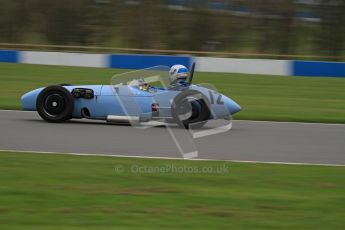 © Octane Photographic Ltd. Motors TV day – Donington Park,  Saturday 31st March 2012. Formula Junior Free practice, Stuart Roach - Alexis Mk.2. Digital ref : 0264lw7d6553