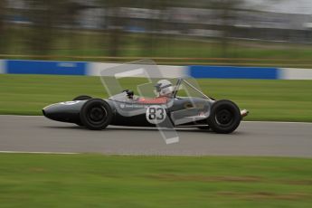 © Octane Photographic Ltd. Motors TV day – Donington Park,  Saturday 31st March 2012. Formula Junior Free practice, Denis Welch - Lotus 22. Digital ref : 0264lw7d6681