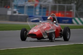 © Octane Photographic Ltd. Motors TV day – Donington Park,  Saturday 31st March 2012. Formula Junior Free practice, Michael Waller - PM Poggi. Digital ref : 0264lw7d6750